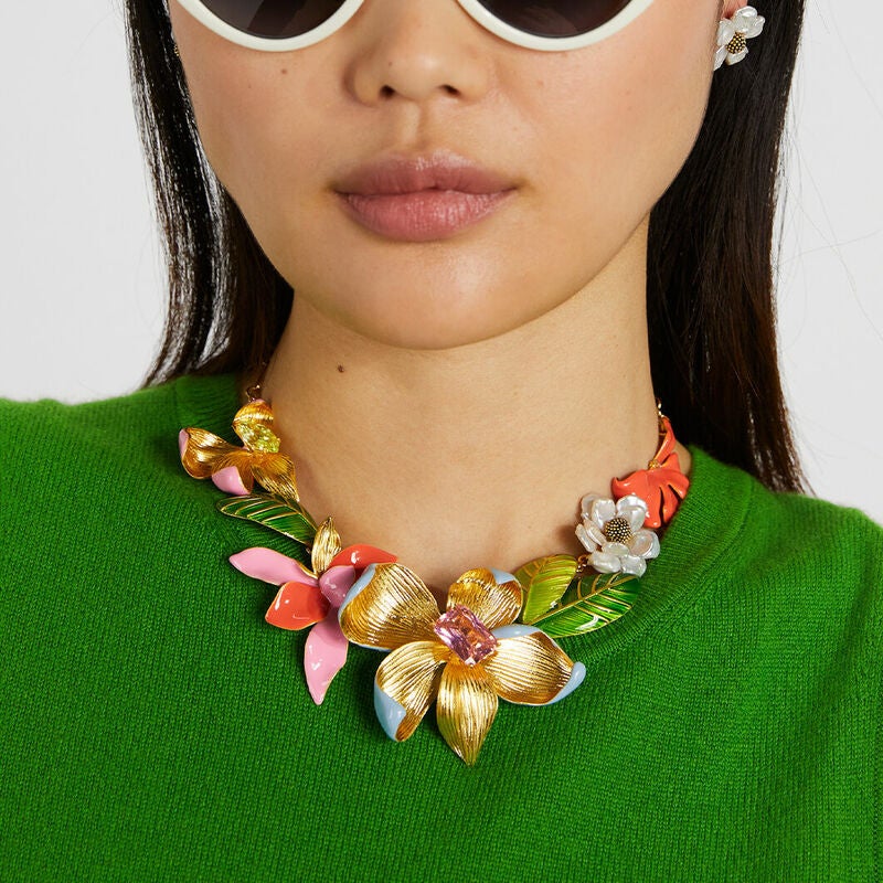 New Kate Spade New York Floral Frenzy necklace for Sale in