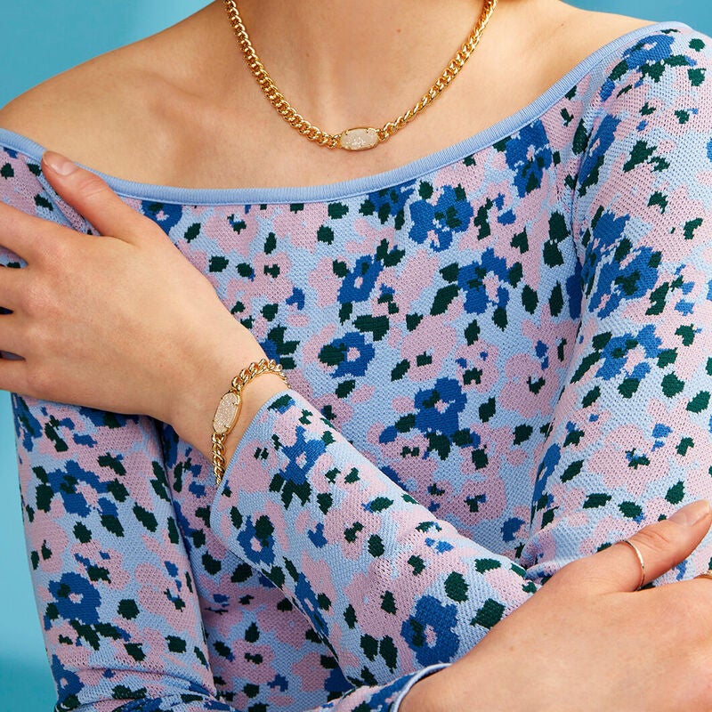 Kelly Bangle Bracelet in Silver | Kendra Scott