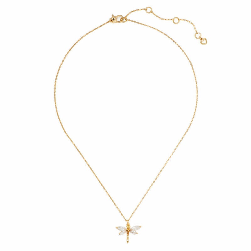 Rocksbox: Greenhouse Dragonfly Mini Pendant by Kate Spade