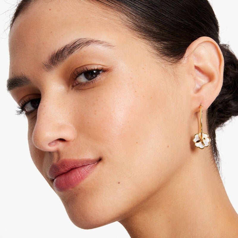 Kate spade disco pansy best sale drop earrings